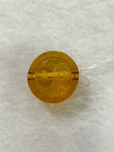 黃色調琥珀・圓珠 AMB-A-0-00016