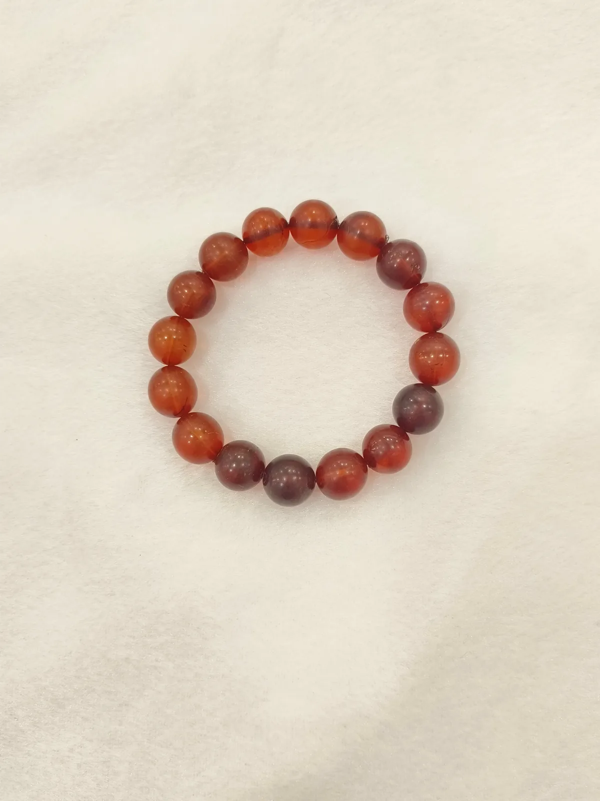 紅棕色琥珀・手珠串 AMB-B-0-00058