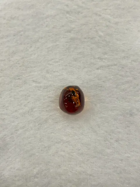 紅棕色調琥珀・隨形弧面 AMB-L-0-00251