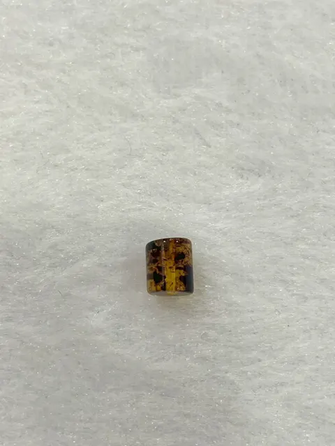 黃色調琥珀・桶珠 AMB-A-0-00017