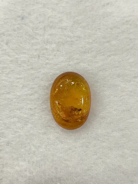 黃色調琥珀・橢圓弧面 AMB-L-0-00285