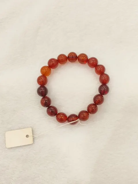 紅棕色琥珀・手珠串 AMB-B-0-00057