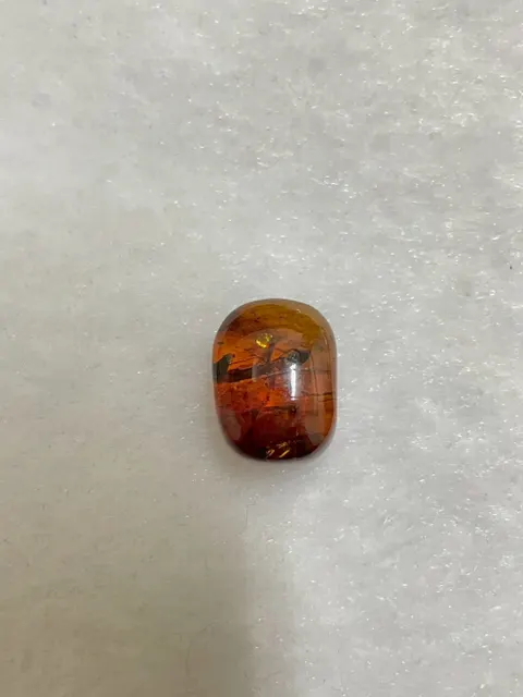 棕色調琥珀・隨形弧面 AMB-L-0-00194