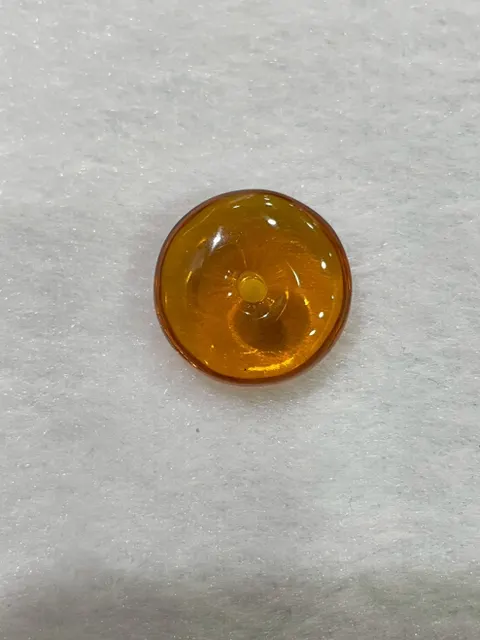 棕色調琥珀・平安扣 AMB-L-0-00170