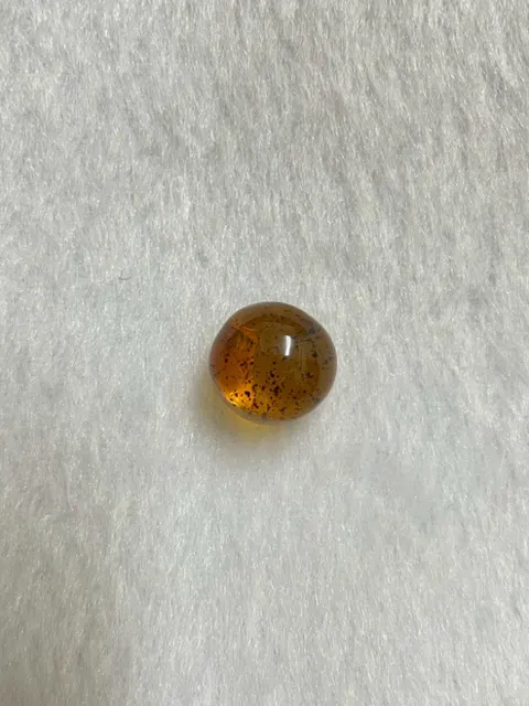 黃棕色調琥珀・隨形弧面 AMB-L-0-00211