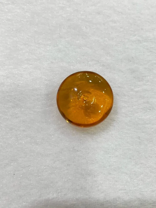 黃棕色調琥珀・平安扣 AMB-L-0-00169