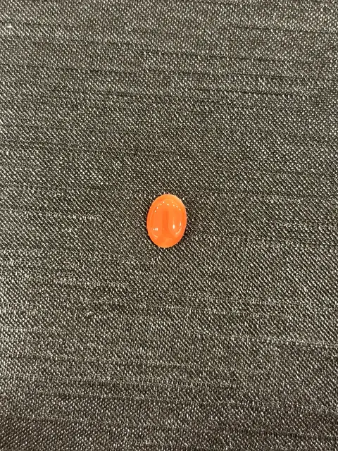 紅色珊瑚・橢圓弧面琢型 COA-L0-00051