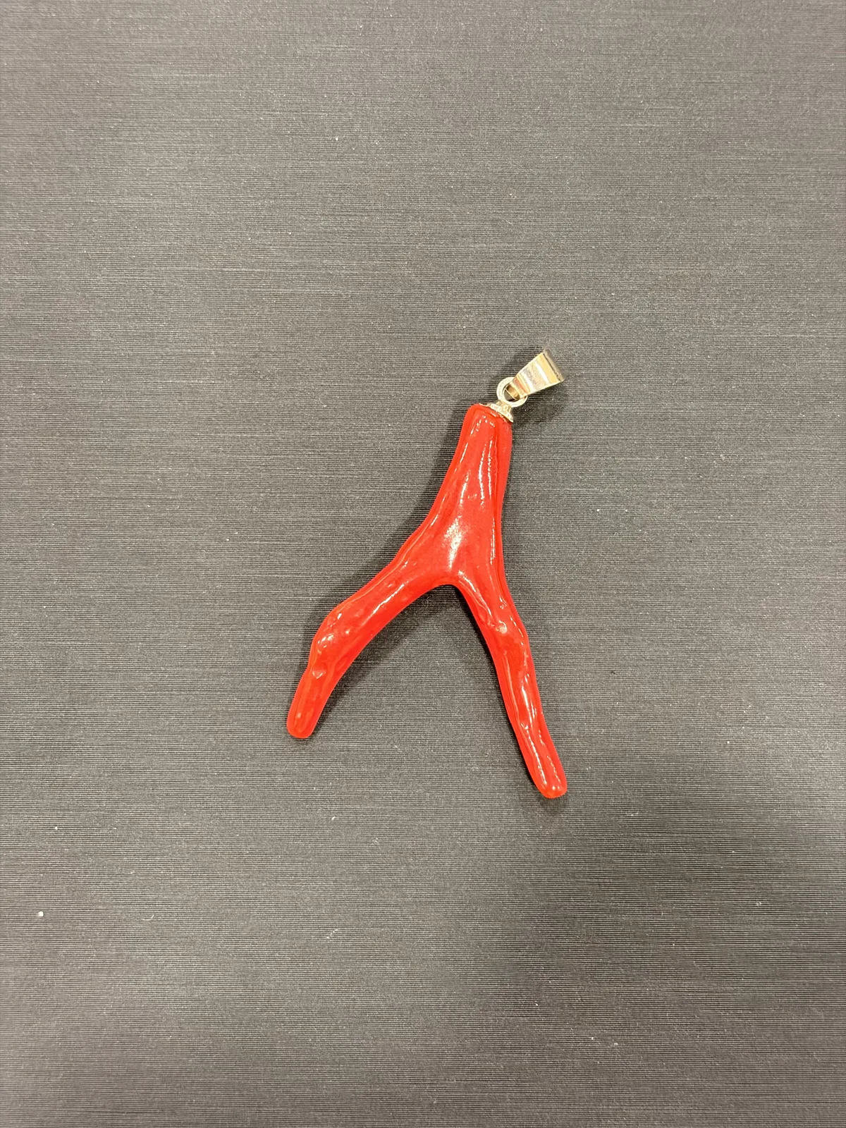 紅色珊瑚・珊瑚枝墜子 COA-PS-00049