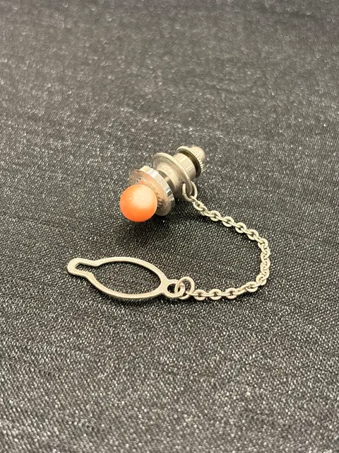 橘紅珊瑚・領針 COA-AS-00043