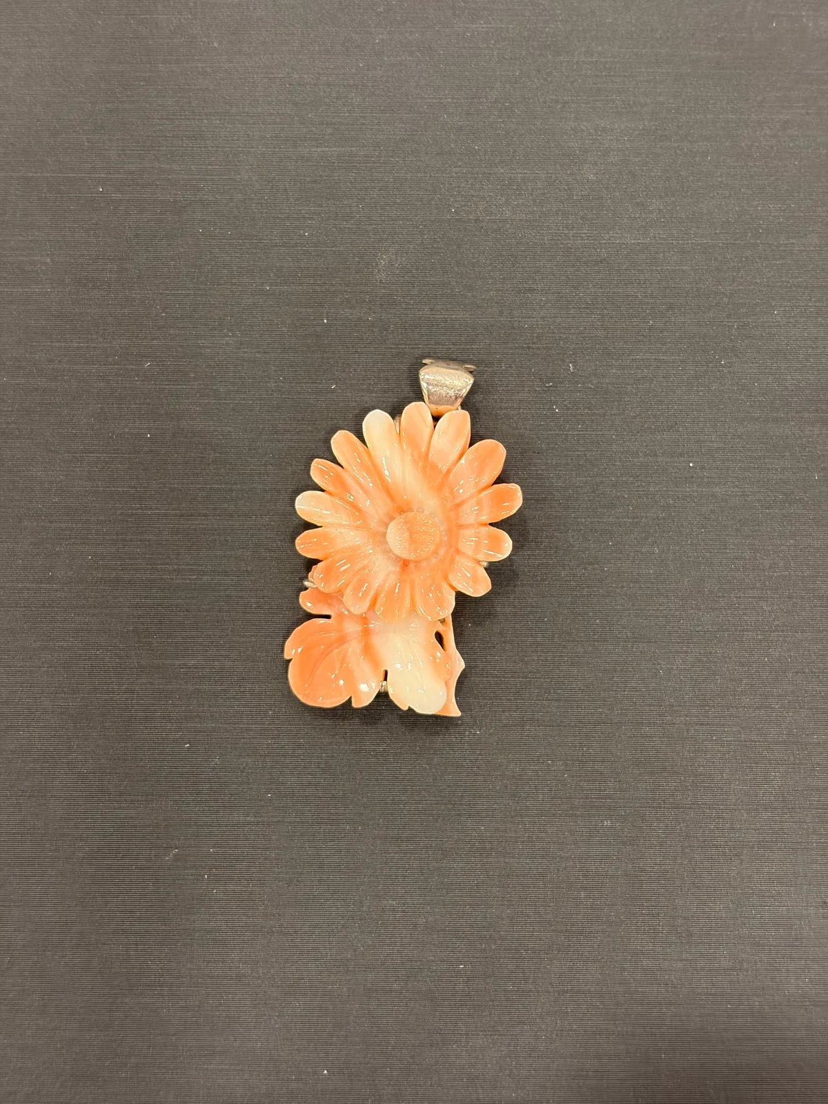 粉紅色珊瑚・珊瑚墜子 COA-PS-00025