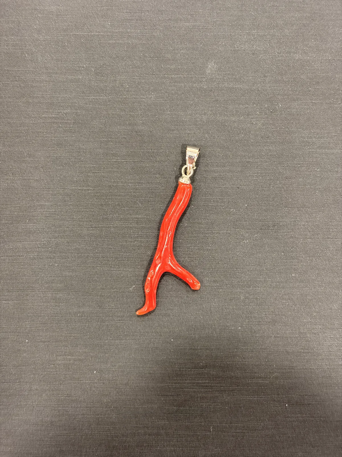 紅色珊瑚・珊瑚枝墜子 COA-PS-00072