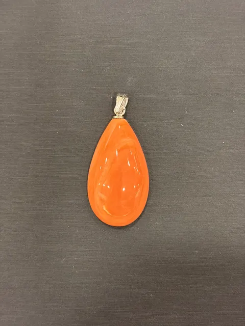 紅色珊瑚・珊瑚墜子 COA-PS-00026