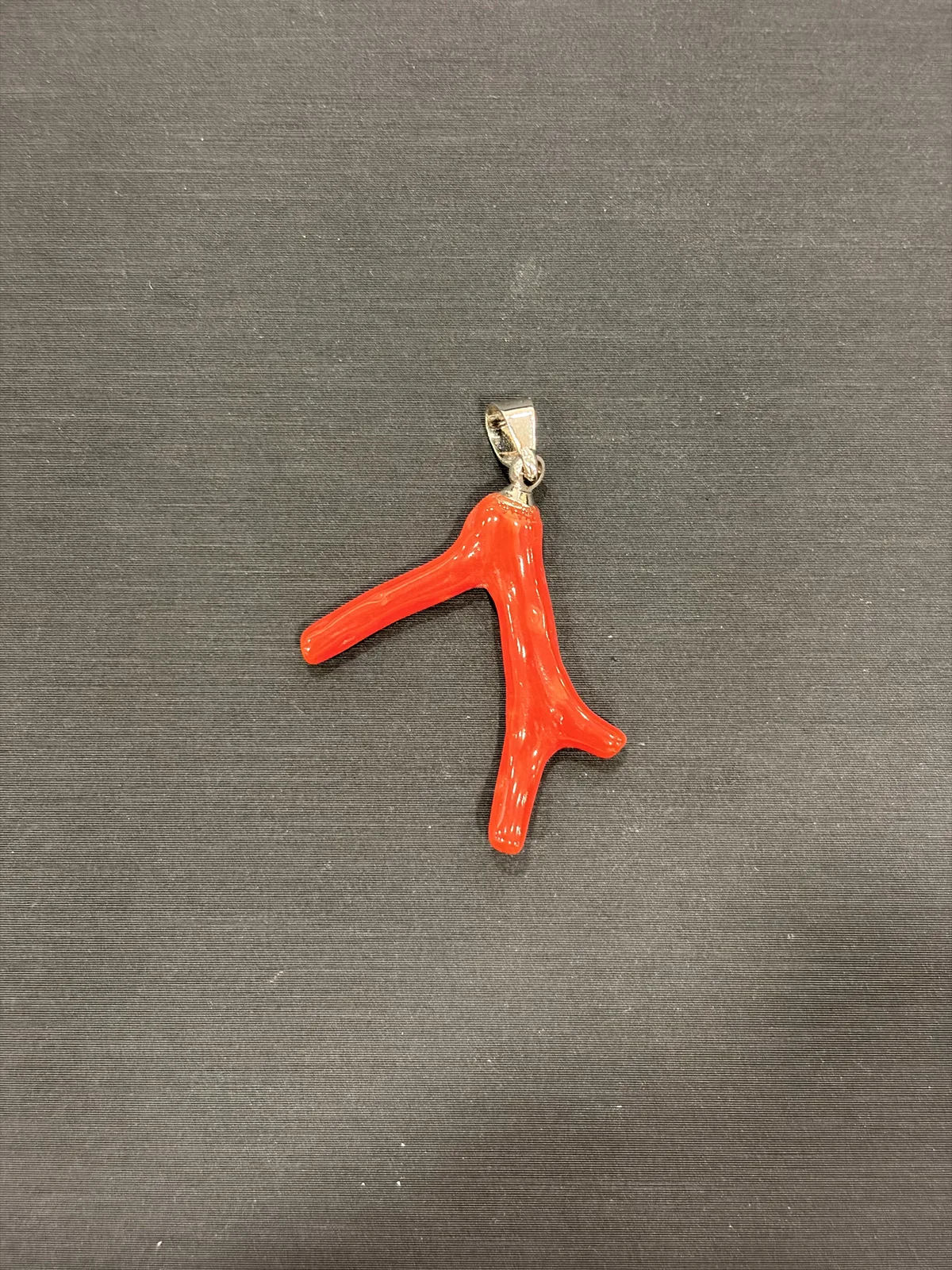 紅色珊瑚・珊瑚枝墜子 COA-PS-00077
