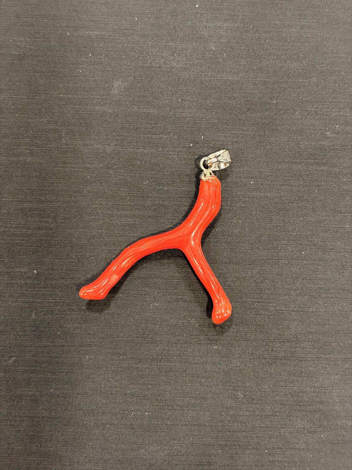 紅色珊瑚・珊瑚枝墜子 COA-PS-00017