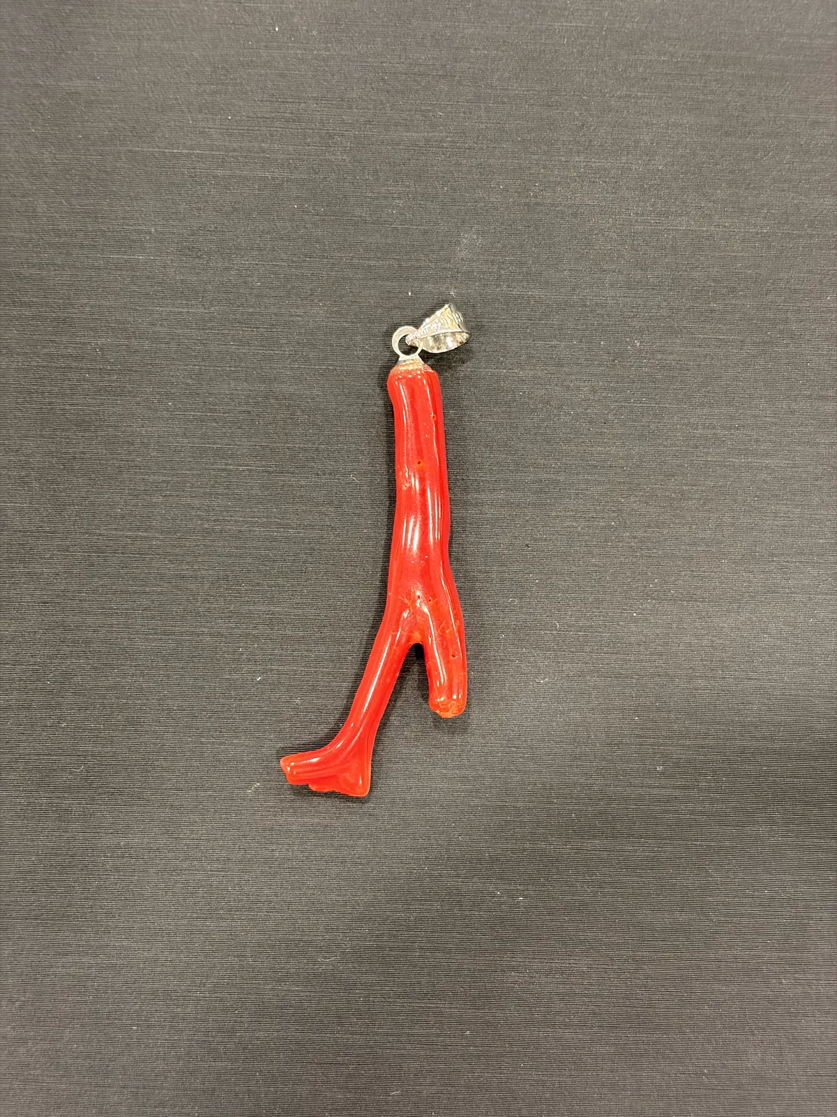 紅色珊瑚・珊瑚枝墜子 COA-PS-00043