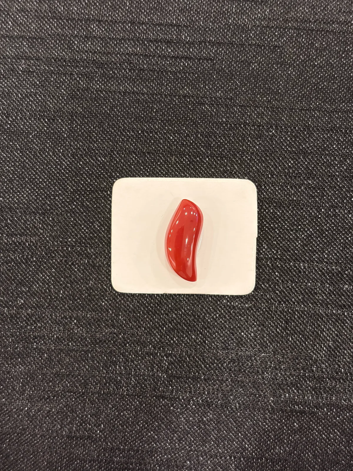 紅色珊瑚・隨形弧面琢型 COA-L0-00122