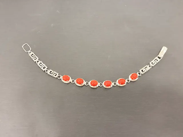紅色珊瑚・珊瑚手鍊 COA-BK-00009