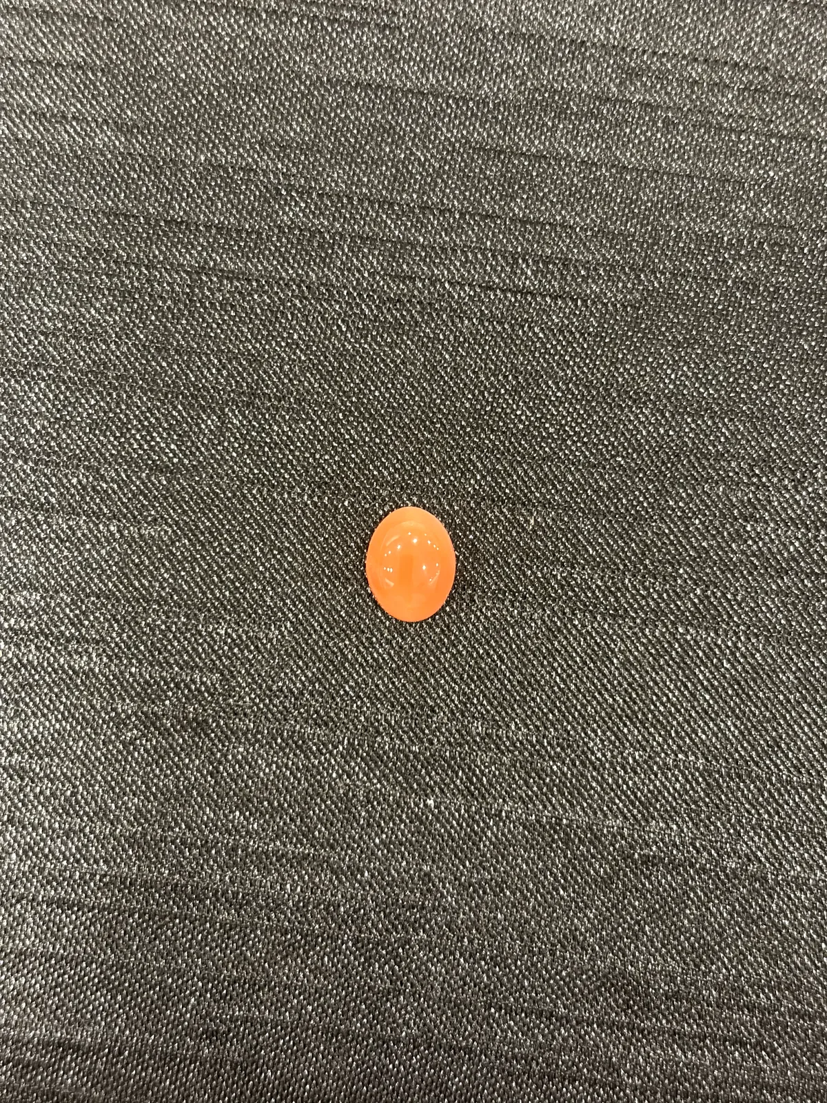 橘紅色珊瑚・橢圓弧面琢型 COA-L0-00071