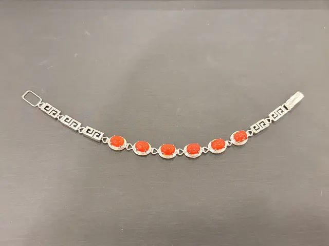 紅色珊瑚・珊瑚手鍊 COA-BK-00002
