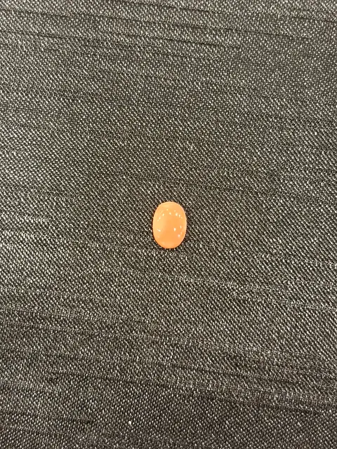 粉紅色珊瑚・橢圓弧面琢型 COA-L0-00073