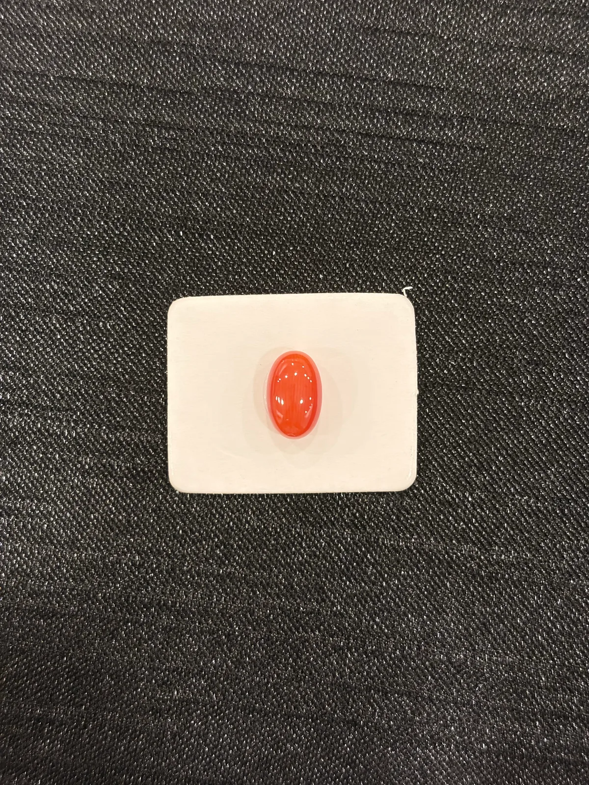 紅色珊瑚・橢圓弧面琢型 COA-L0-00093