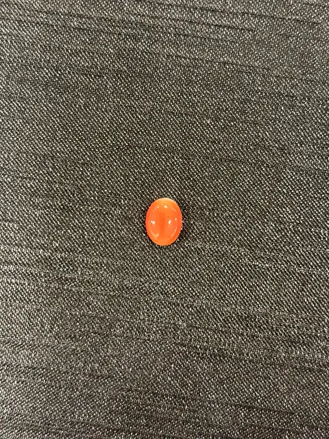 紅色珊瑚・橢圓弧面琢型 COA-L0-00056