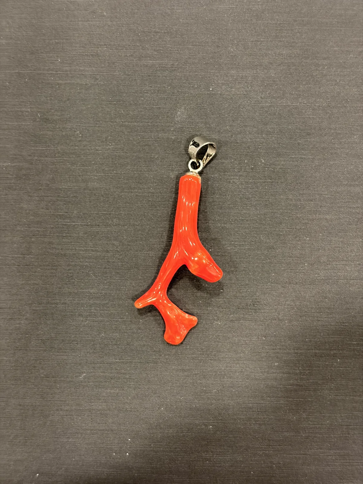 紅色珊瑚・珊瑚枝墜子 COA-PS-00078