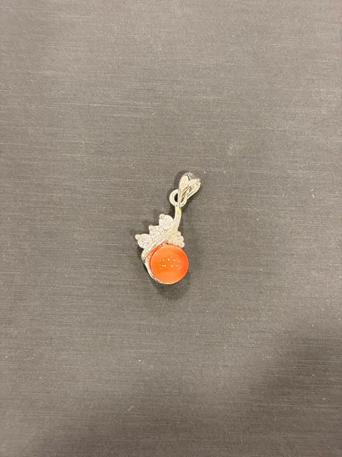紅色珊瑚・珊瑚墜子 COA-PS-00034