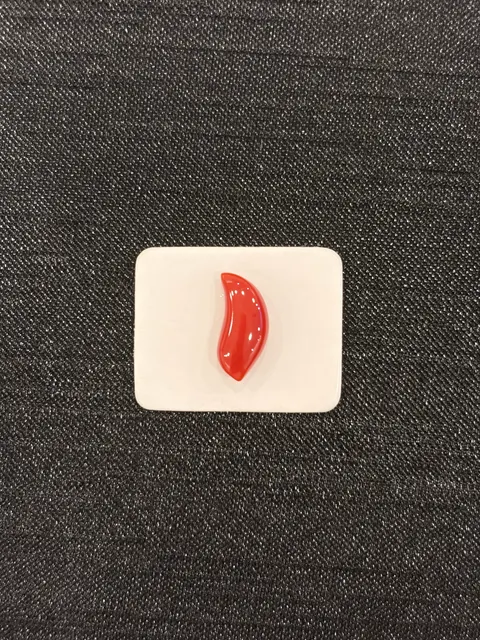紅色珊瑚・隨形弧面琢型 COA-L0-00124