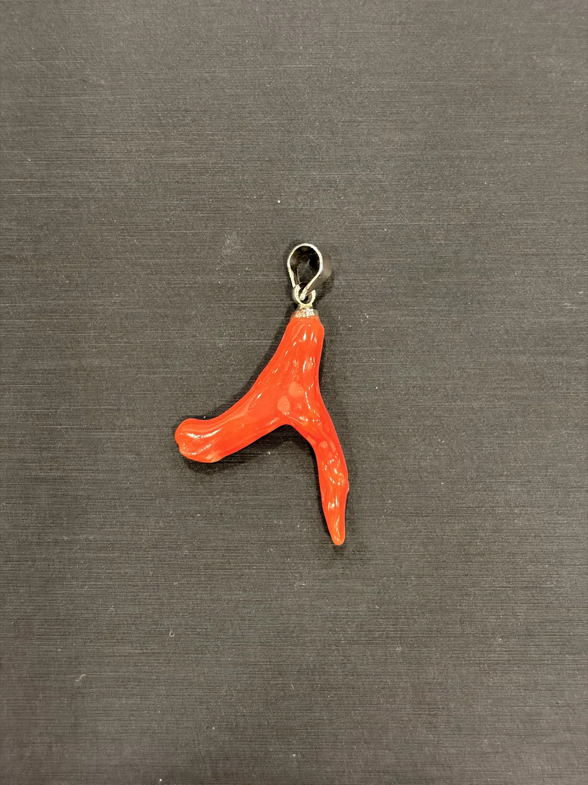 紅色珊瑚・珊瑚枝墜子 COA-PS-00083
