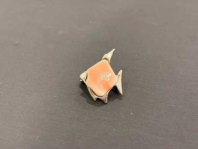 粉紅色珊瑚・別針 COA-AS-00003
