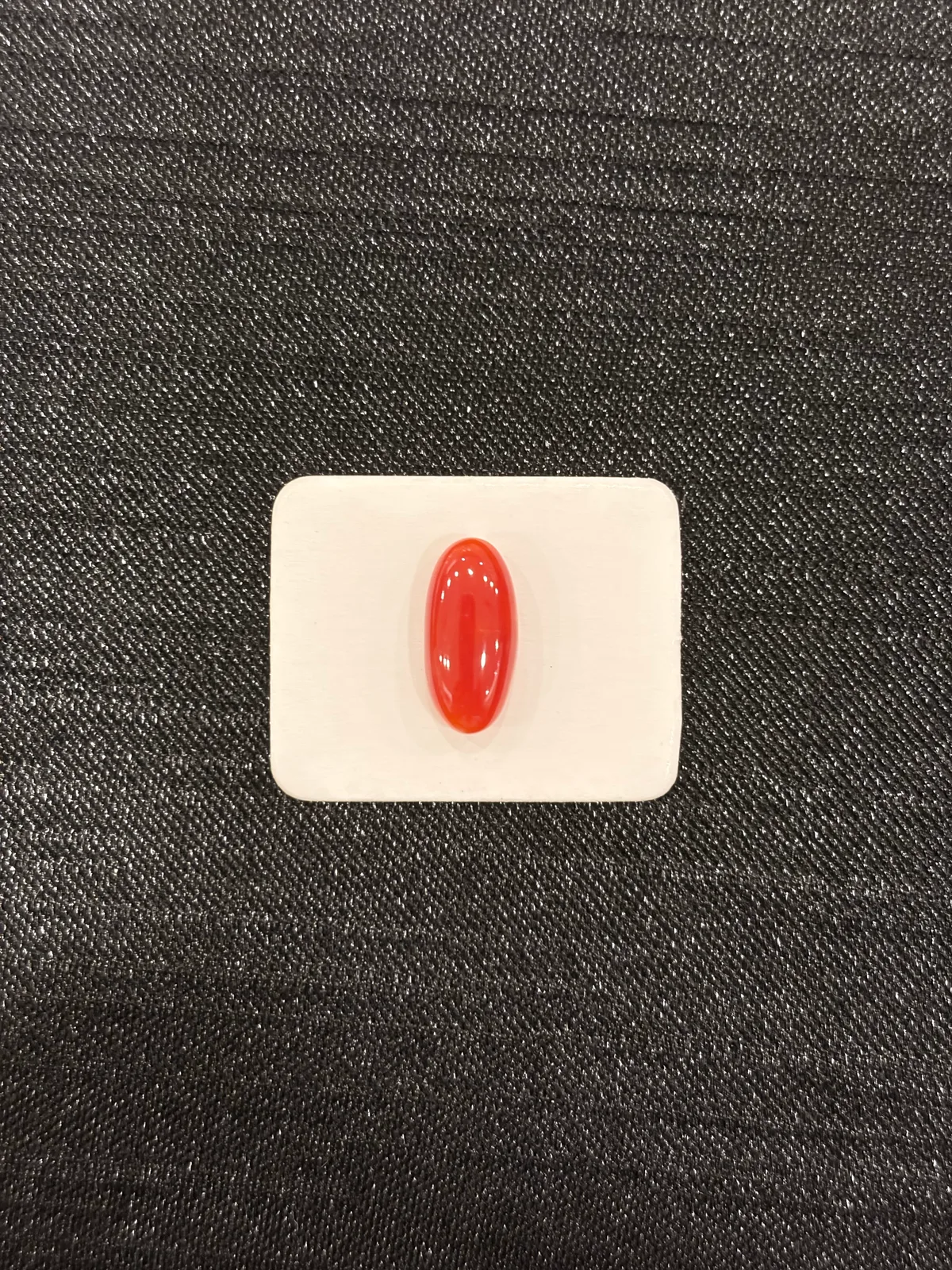 紅色珊瑚・橢圓弧面琢型 COA-L0-00090