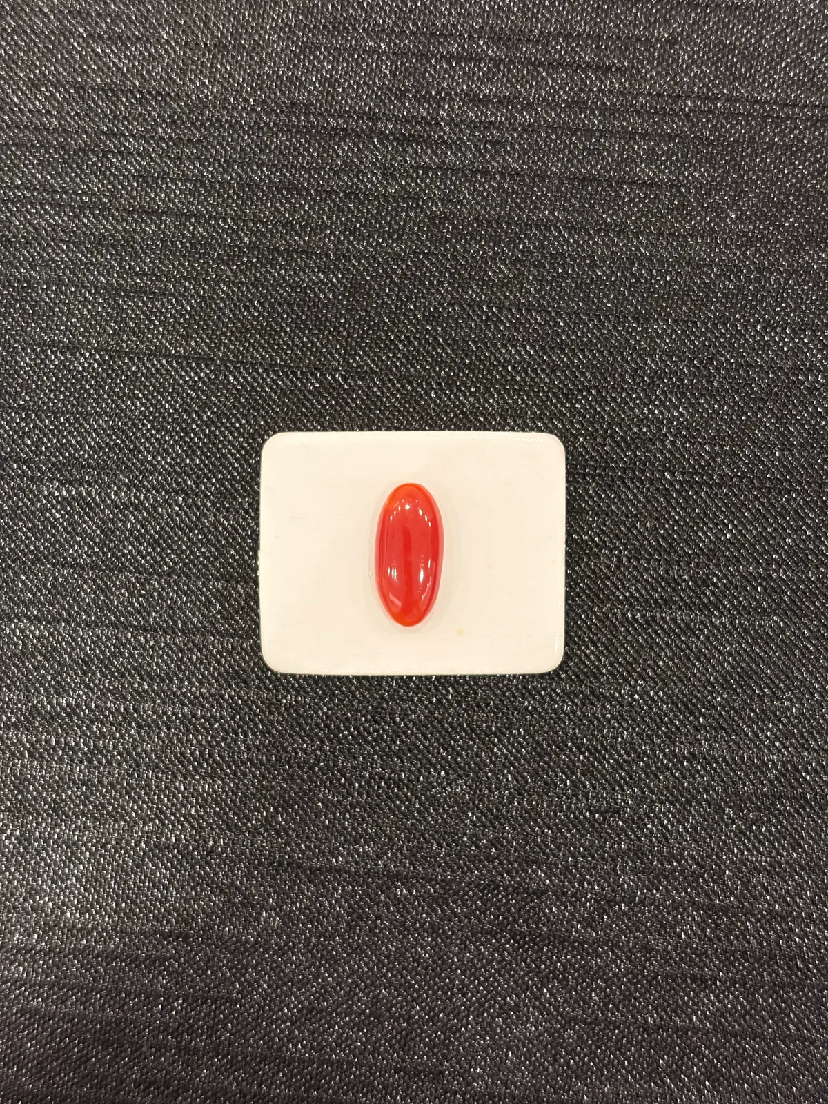 紅色珊瑚・橢圓弧面琢型 COA-L0-00101