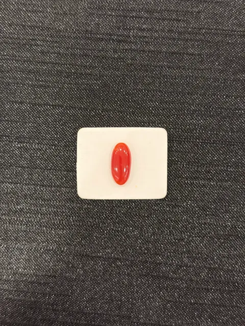 紅色珊瑚・橢圓弧面琢型 COA-L0-00101