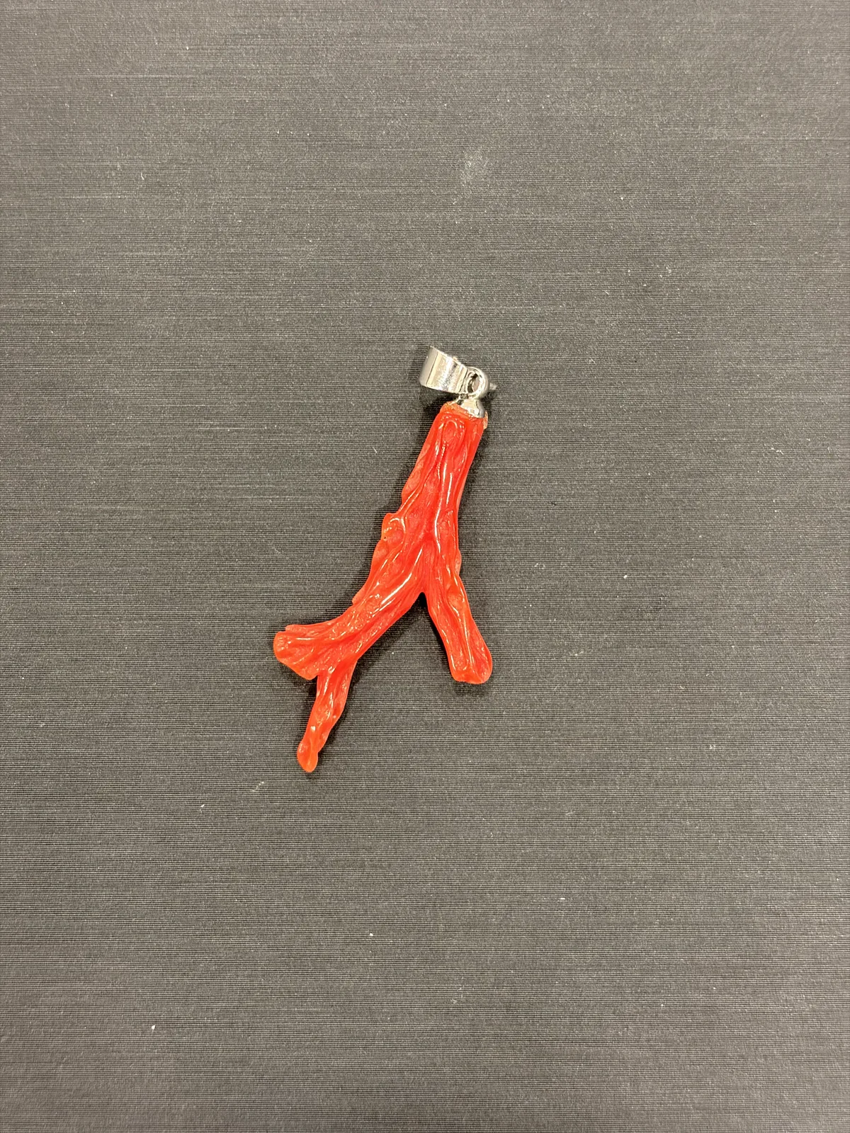 紅色珊瑚・珊瑚枝墜子 COA-PS-00070