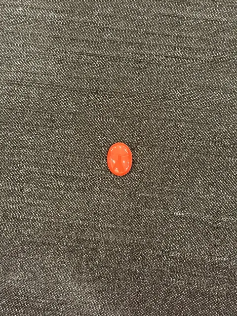 紅色珊瑚・橢圓弧面琢型 COA-L0-00052