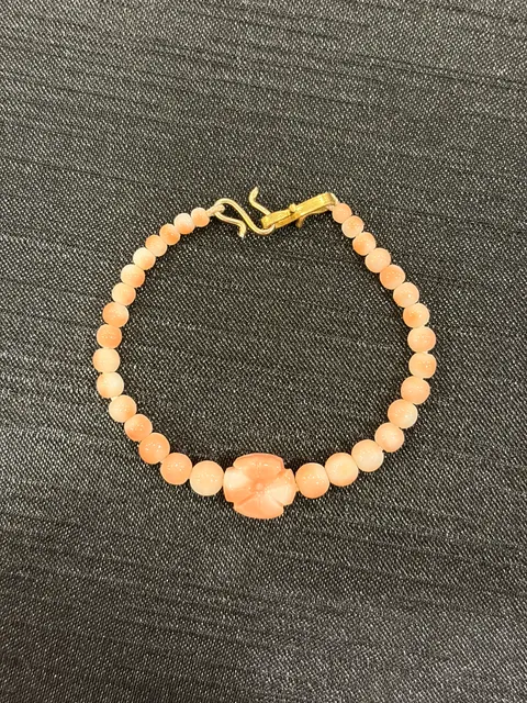 粉紅色珊瑚・手串珠 COA-B0-00004