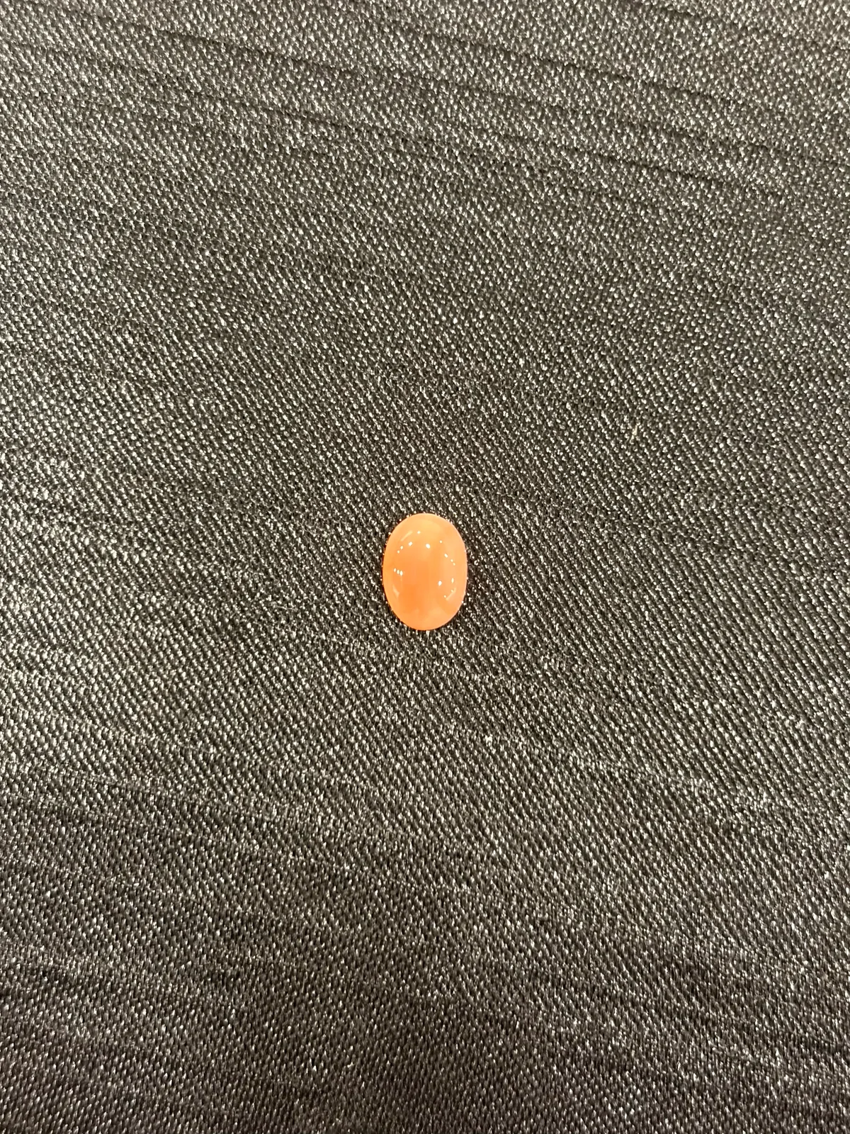 橘紅色珊瑚・橢圓弧面琢型 COA-L0-00072