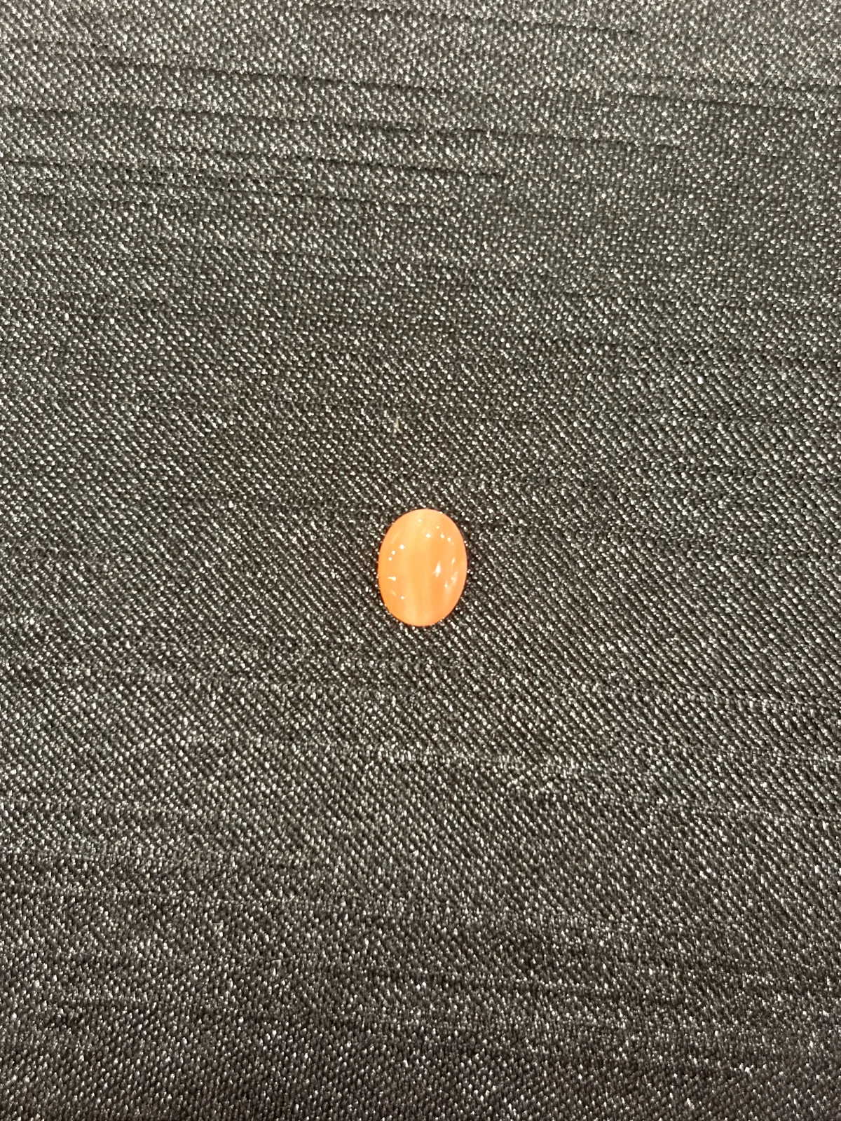 橘紅色珊瑚・橢圓弧面琢型 COA-L0-00075