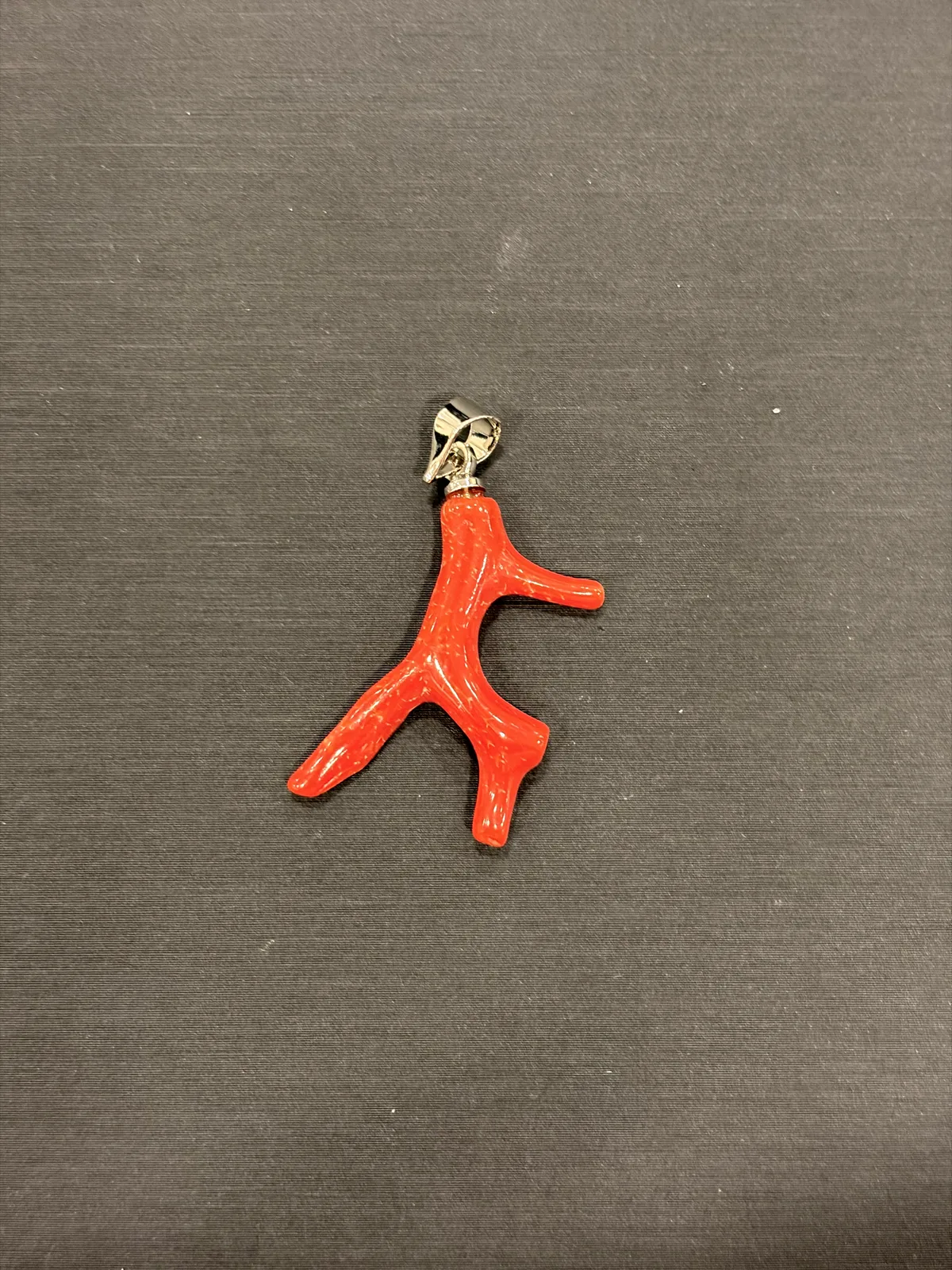 紅色珊瑚・珊瑚枝墜子 COA-PS-00062