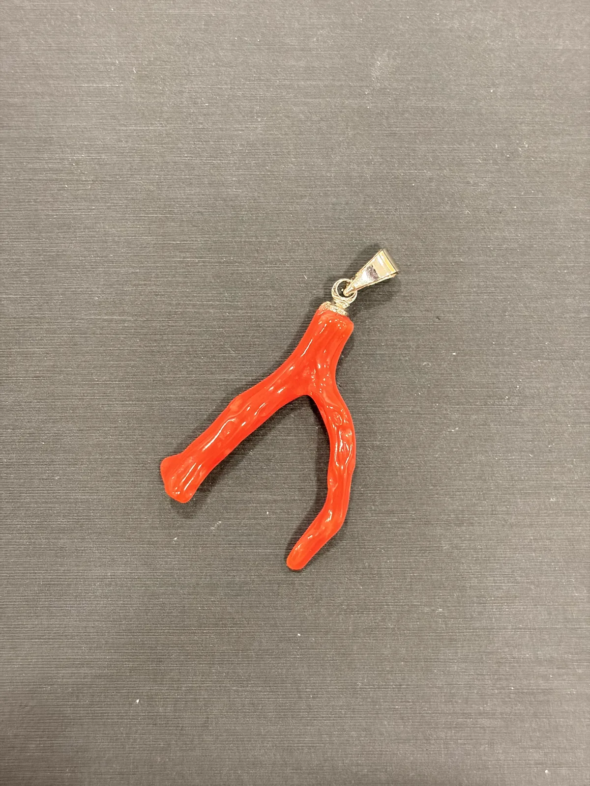 紅色珊瑚・珊瑚枝墜子 COA-PS-00071