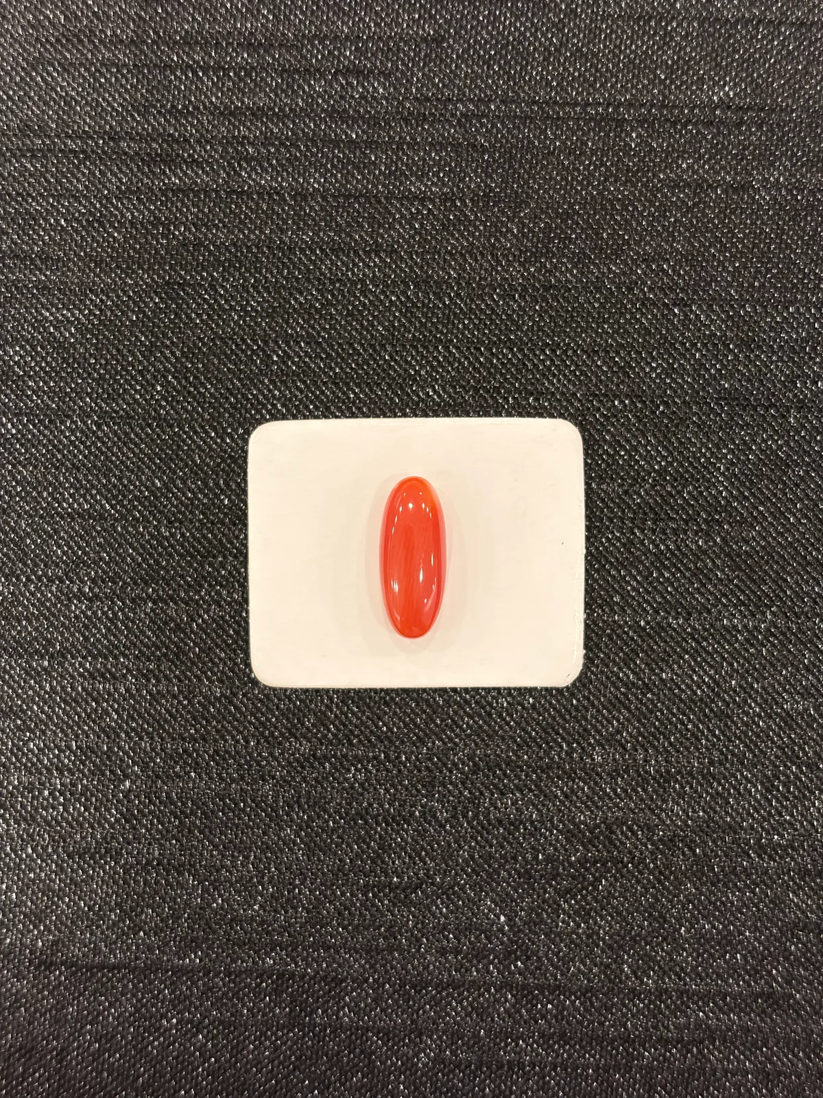 紅色珊瑚・橢圓弧面琢型 COA-L0-00104