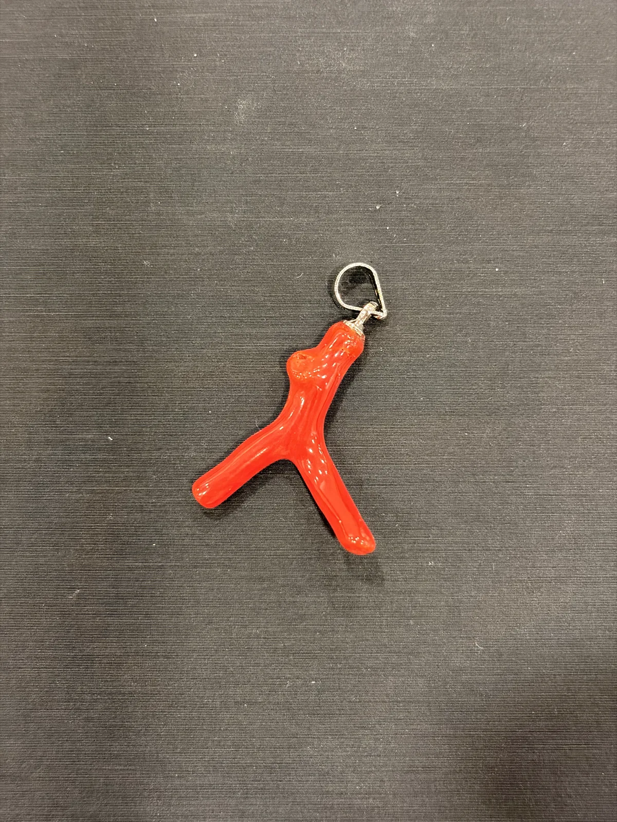 紅色珊瑚・珊瑚枝墜子 COA-PS-00018