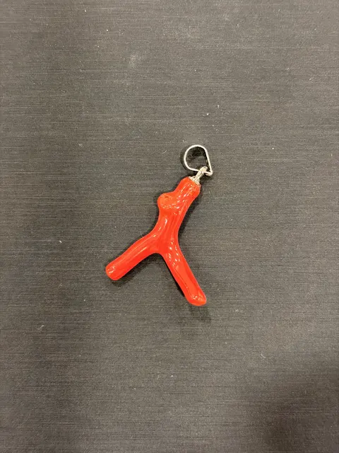 紅色珊瑚・珊瑚枝墜子 COA-PS-00018