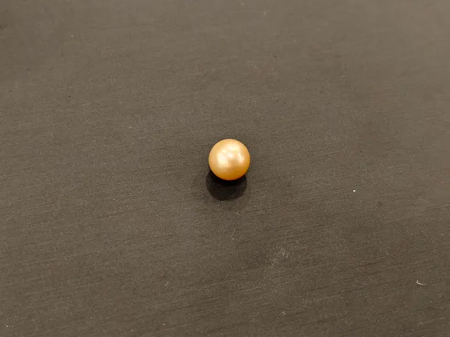 黃色珍珠・圓珠 PEA-L0-00013