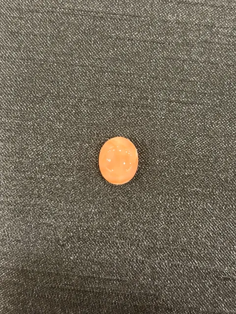 粉紅色珊瑚・橢圓弧面琢型 COA-L0-00029
