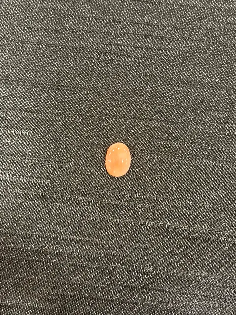 粉紅色珊瑚・橢圓弧面琢型 COA-L0-00050