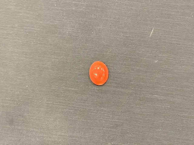 紅色珊瑚・橢圓弧面琢型 COA-L0-00007