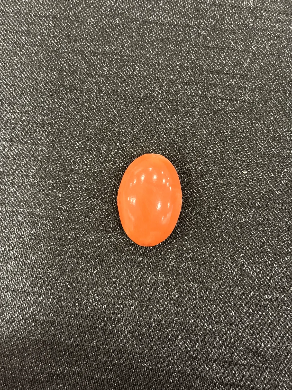 橘紅色珊瑚・橢圓弧面琢型 COA-L0-00025
