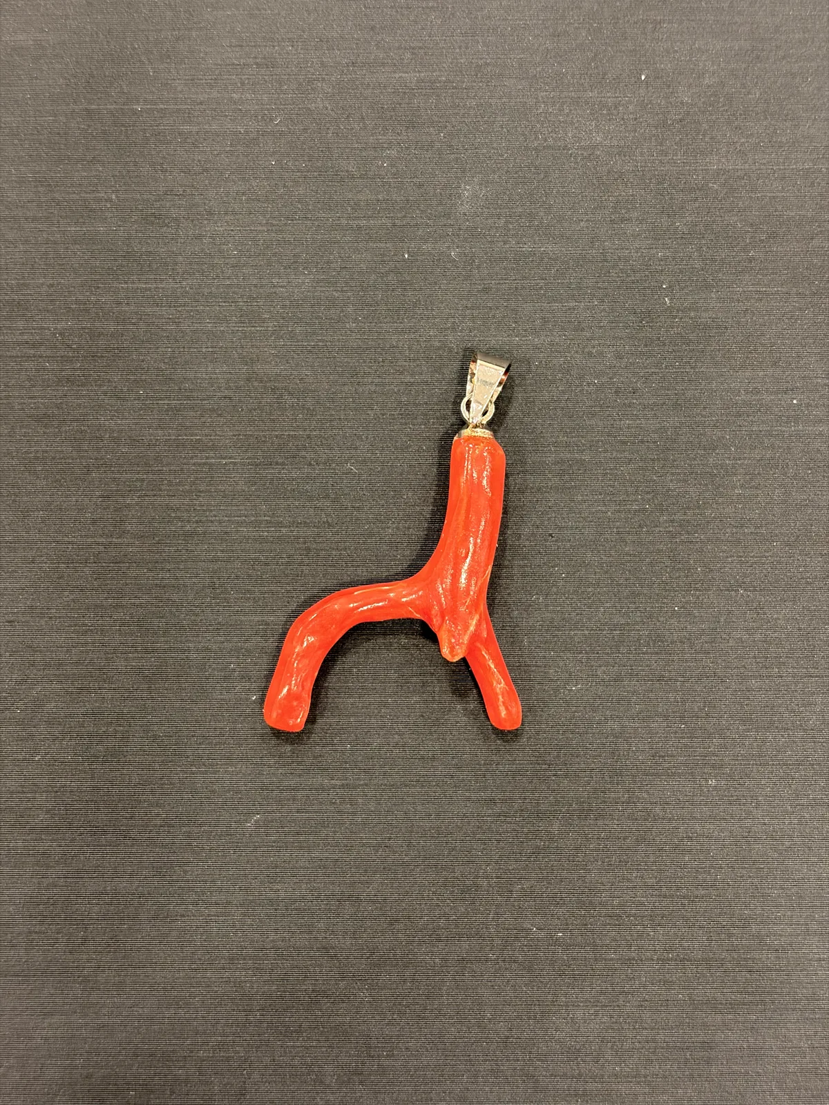 紅色珊瑚・珊瑚枝墜子 COA-PS-00040